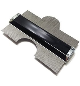 Hosco TL-RU-PG – Japonská obrysová šablóna (ihličkový hrebeň), 150 mm